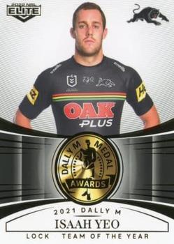2022 NRL Elite - Dally M Awards #DM09 Isaah Yeo Front